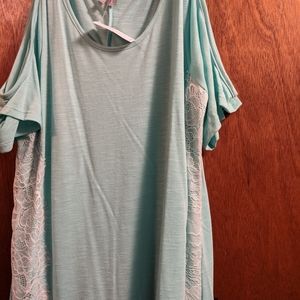 Vanity cold shoulder shirt